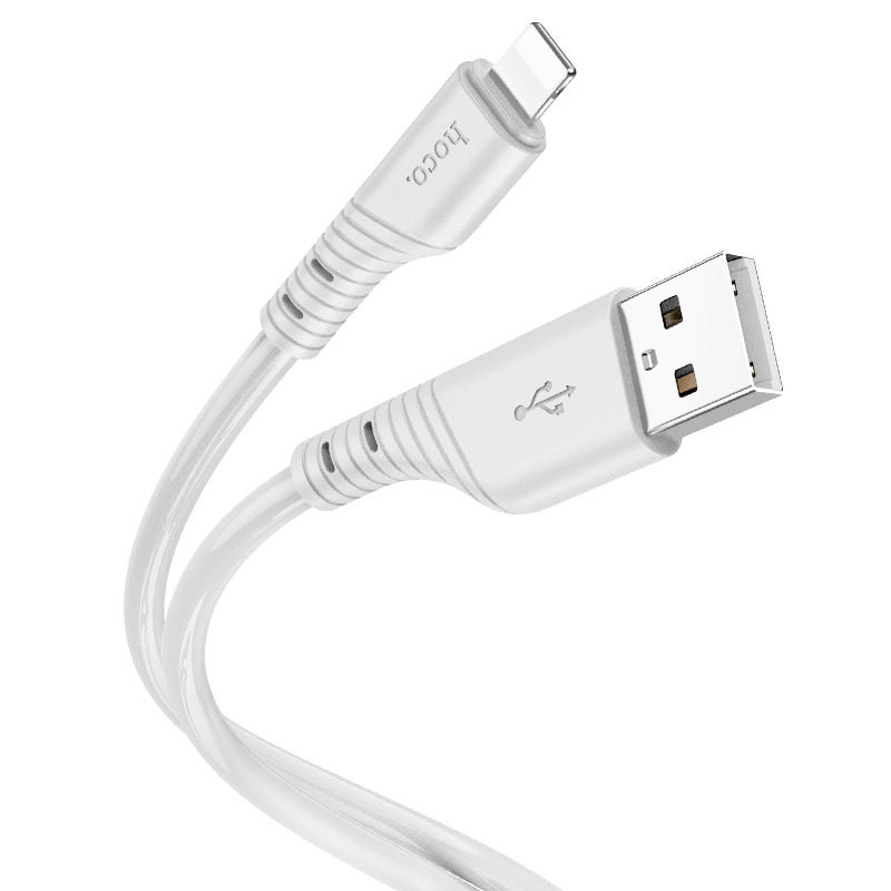 Кабель зарядки HOCO X97 Crystal 20W White