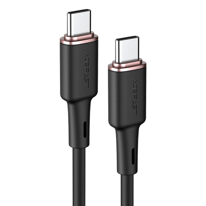 Кабель ACEFAST C2-03 Type-C to Type-C 60W 1.2м Чорний