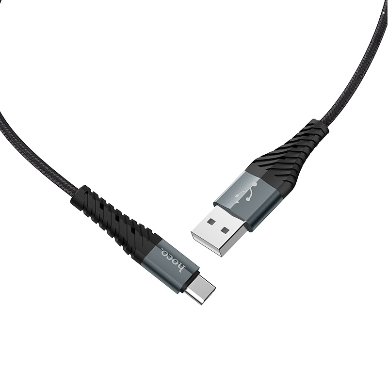 Кабель для заряджання HOCO X38 Cool 3A 1м Чорний