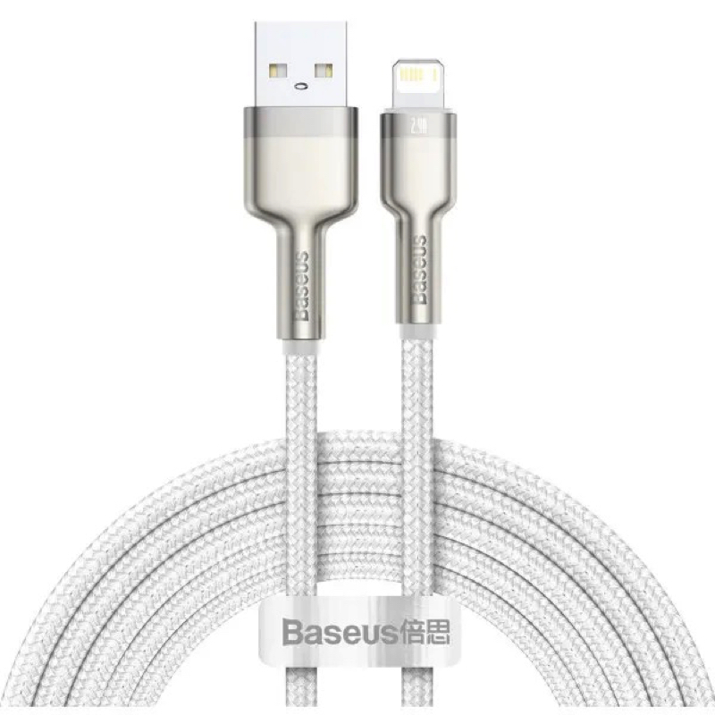 Кабель Baseus Cafule Series 2.4A White