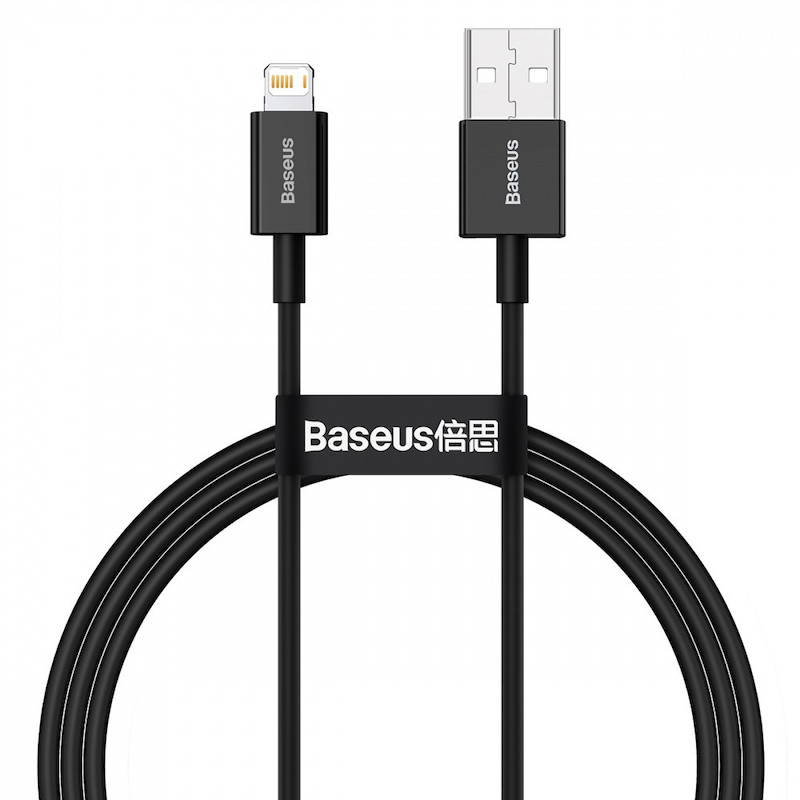 Кабель Baseus Superior Series USB to Lightning 2.4A Чорний