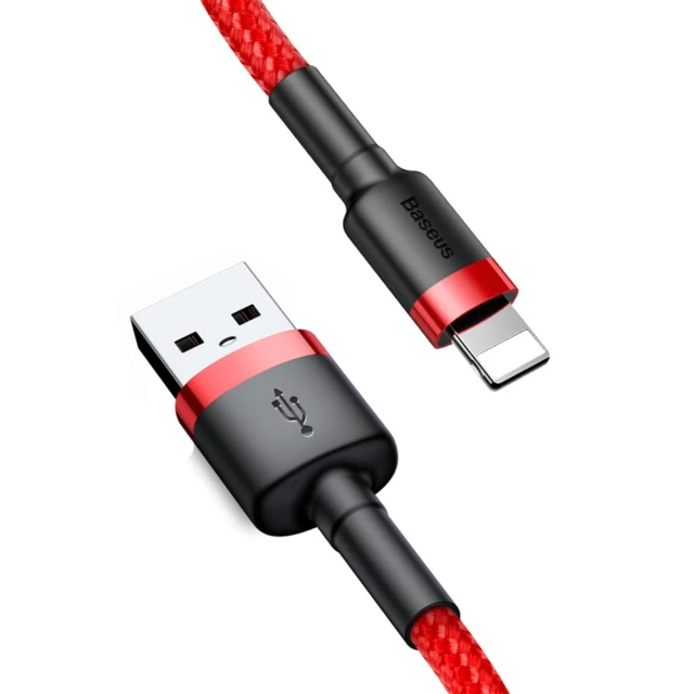 Кабель Baseus Cafule 1.5A 2м Червоний
