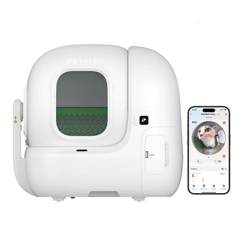 Смарт-лоток PETKIT PUROBOT MAX PRO з камерою білий