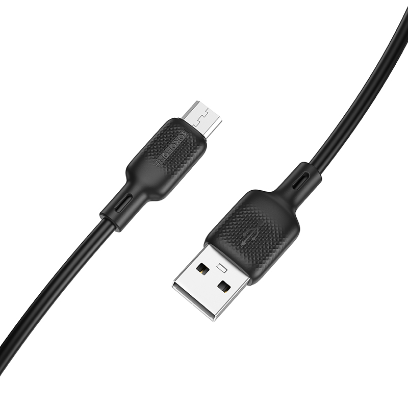 Кабель BOROFONE BX113 Lenny 2.4A 2м Black