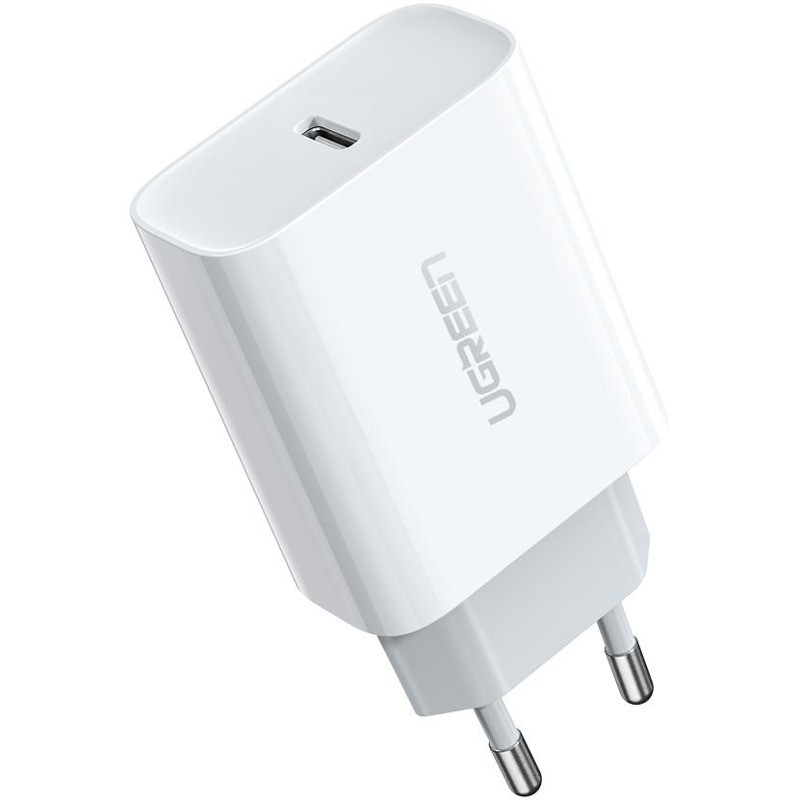 Мережевий зарядний пристрій UGREEN CD137 20W USB-C Білий
