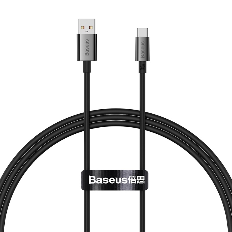 Кабель Baseus Superior Series 100W USB to Type-C чорний