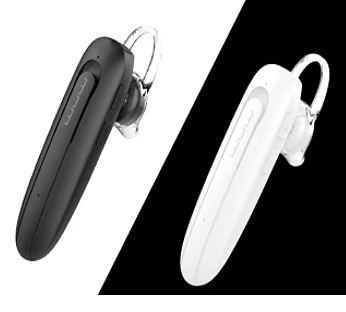 Bluetooth гарнітура WUW R157 з зарядним кейсом чорна