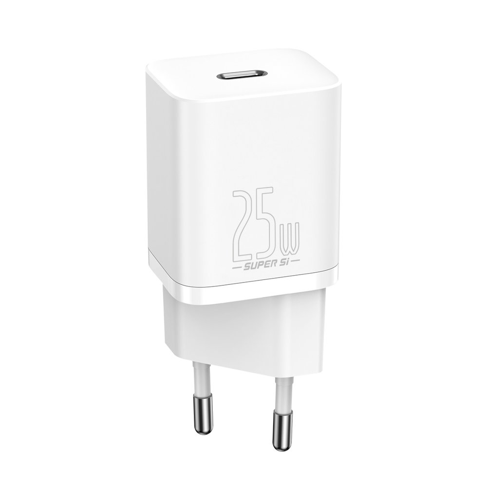Мережевий зарядний пристрій Baseus Super Si 25W 25W Білий