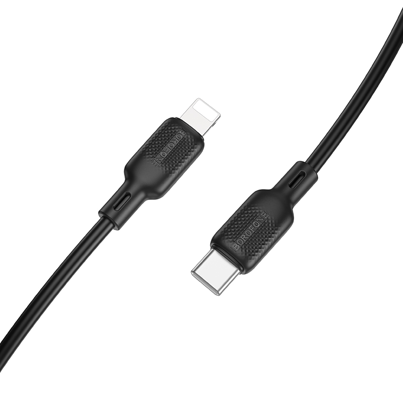 Кабель для зарядки BOROFONE BX113 Lenny PD 27W Чорний