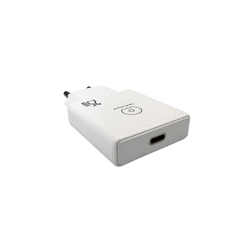 Мережевий зарядний пристрій WUW C216 25W GaN White