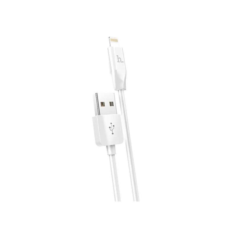 Кабель USB HOCO X1 2.4A 2 м Білий