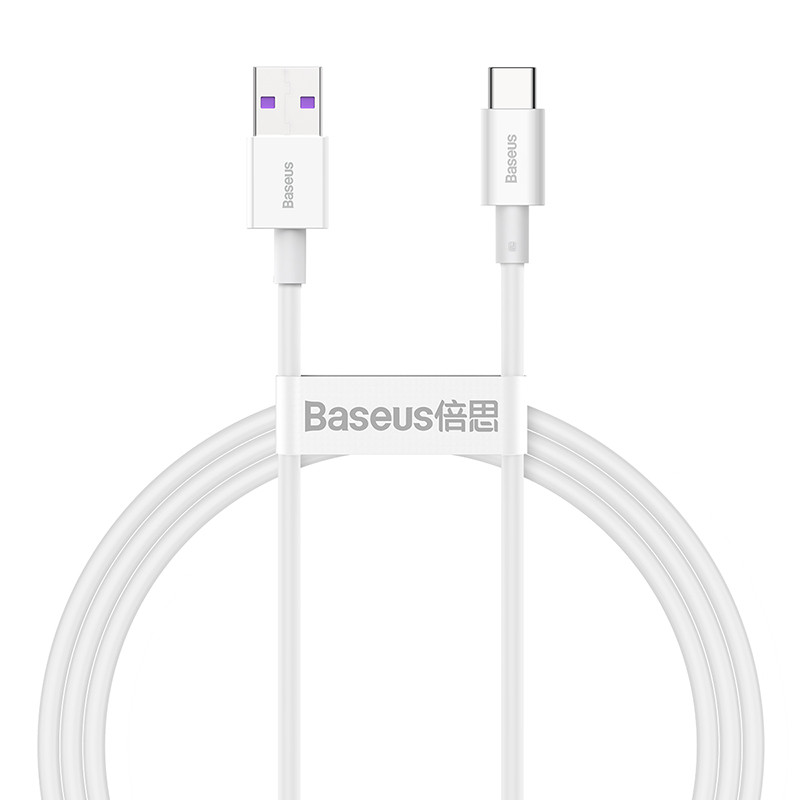 Кабель синхронізації Baseus Superior Series 66W 1м Білий
