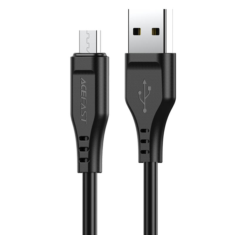 Кабель USB ACEFAST C3-09 2.4A 1.2м Чорний