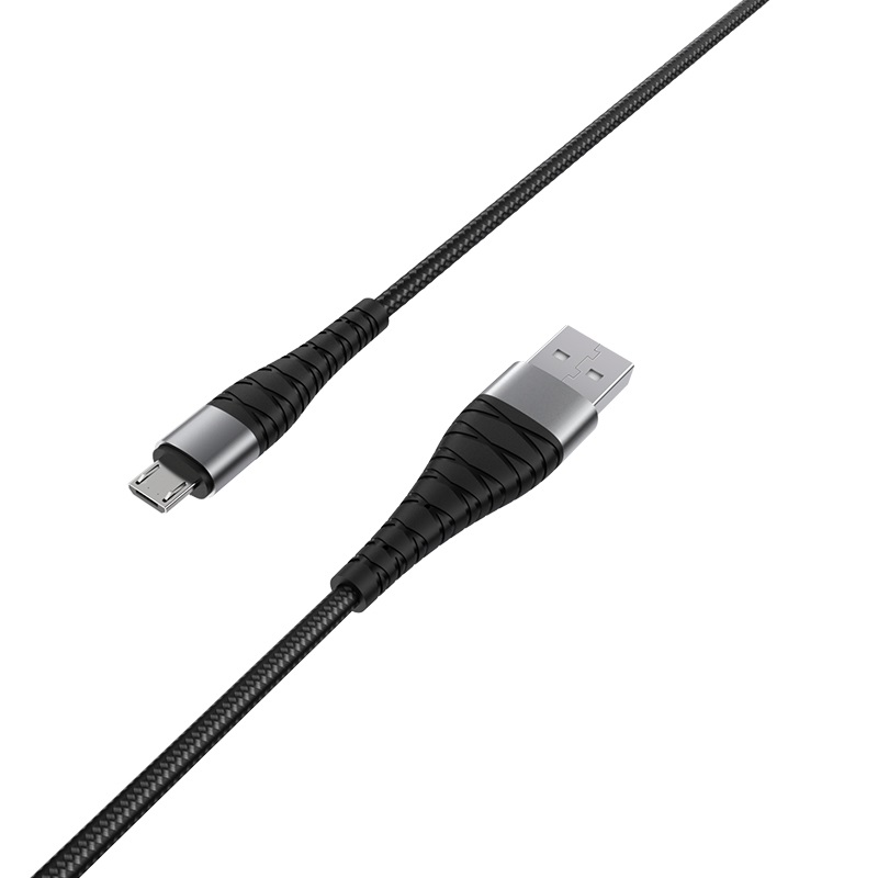 Кабель Borofone BX32 Munificent 2.4A 1м Чорний