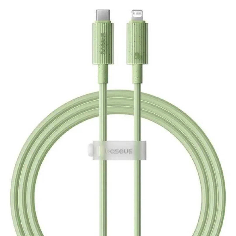 Кабель Baseus Habitat Series Fast Charging 20W Natural Green