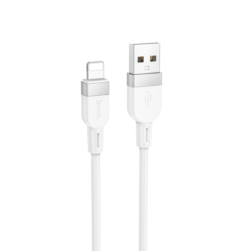 Кабель зарядний HOCO X109 Energy Lightning 2.4А Білий