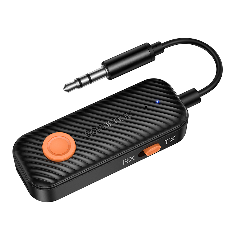 Bluetooth-ресивер BOROFONE BC62 2-в-1 AUX 5.4 Чорний