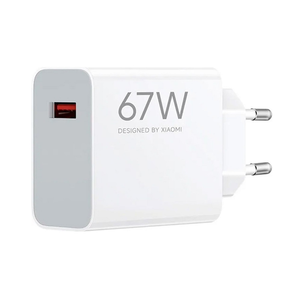 Мережевий зарядний пристрій Xiaomi HyperCharge (Type-A) EU 67W Білий
