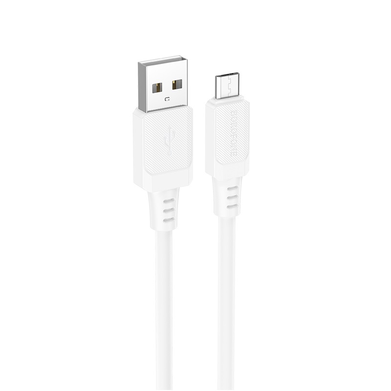 Кабель BOROFONE BX115 Lotto силіконовий White
