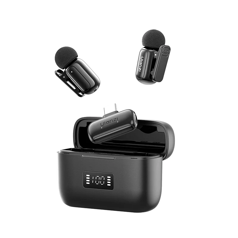 Бездротова мікрофонна система Ulanzi A200 Mini подвійна Type-C Black