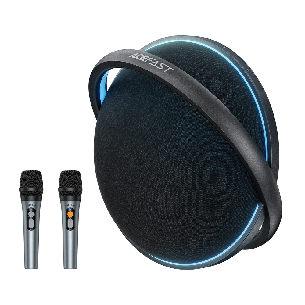Портативна колонка ACEFAST K5 Max 220W з мікрофонами Black