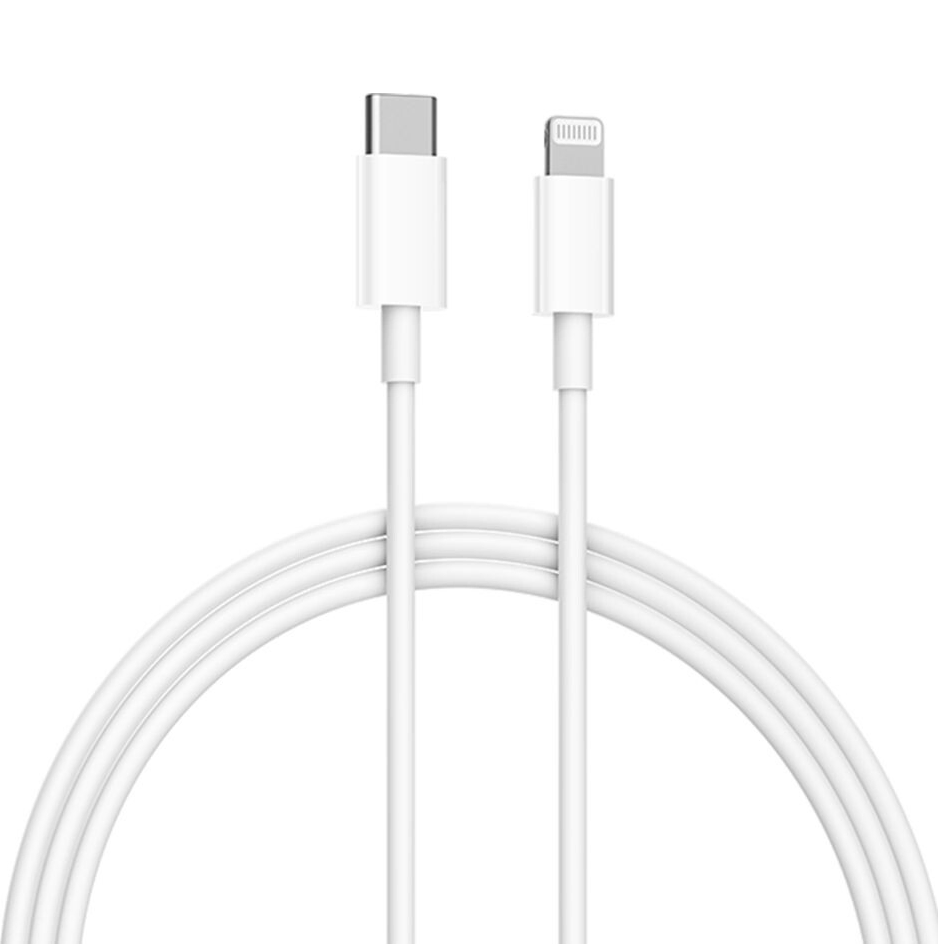 Кабель Xiaomi Type-C to Lightning MFi 18W 1м Білий