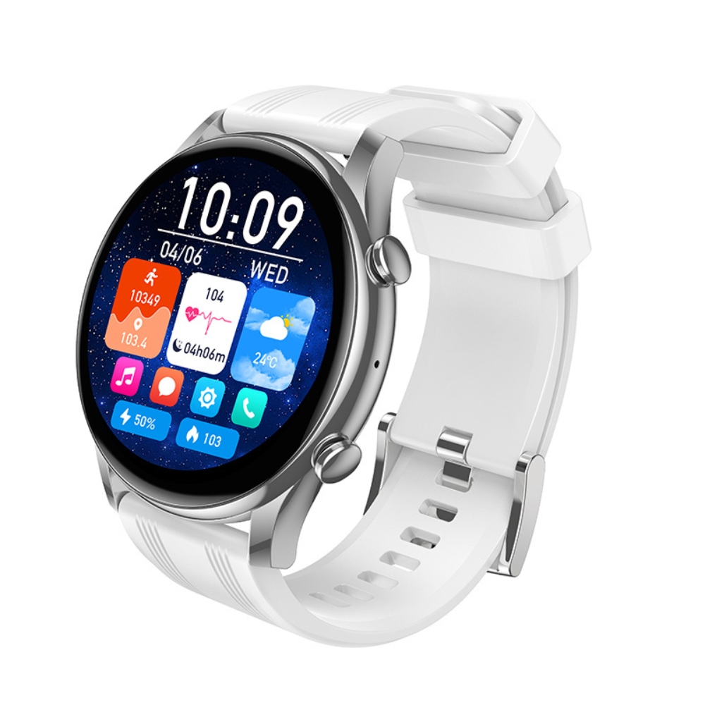 Смарт-годинник HOCO Y38 AMOLED 1.43" Silver