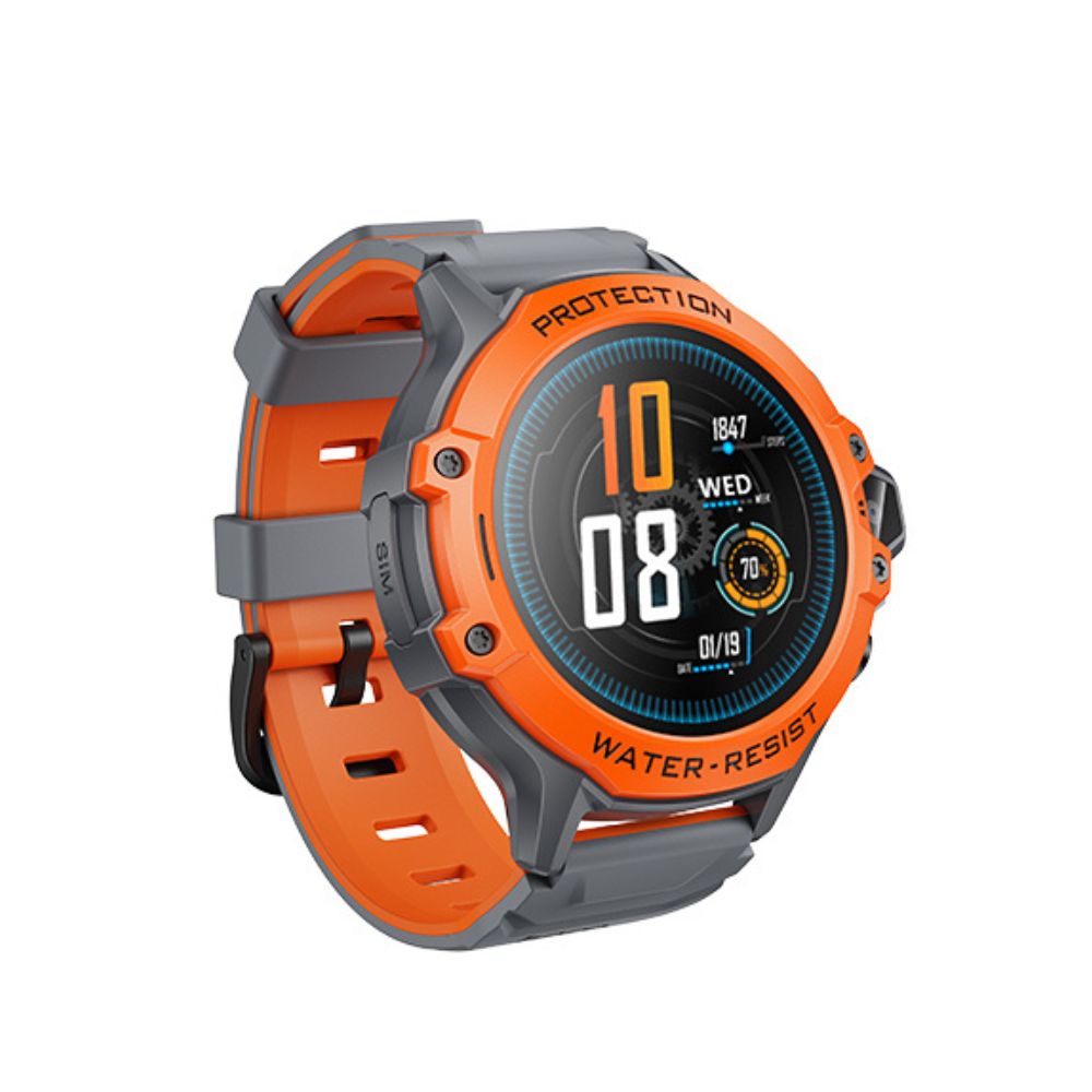 Дитячий смарт-годинник HOCO Y107 4G 32mm помаранчевий
