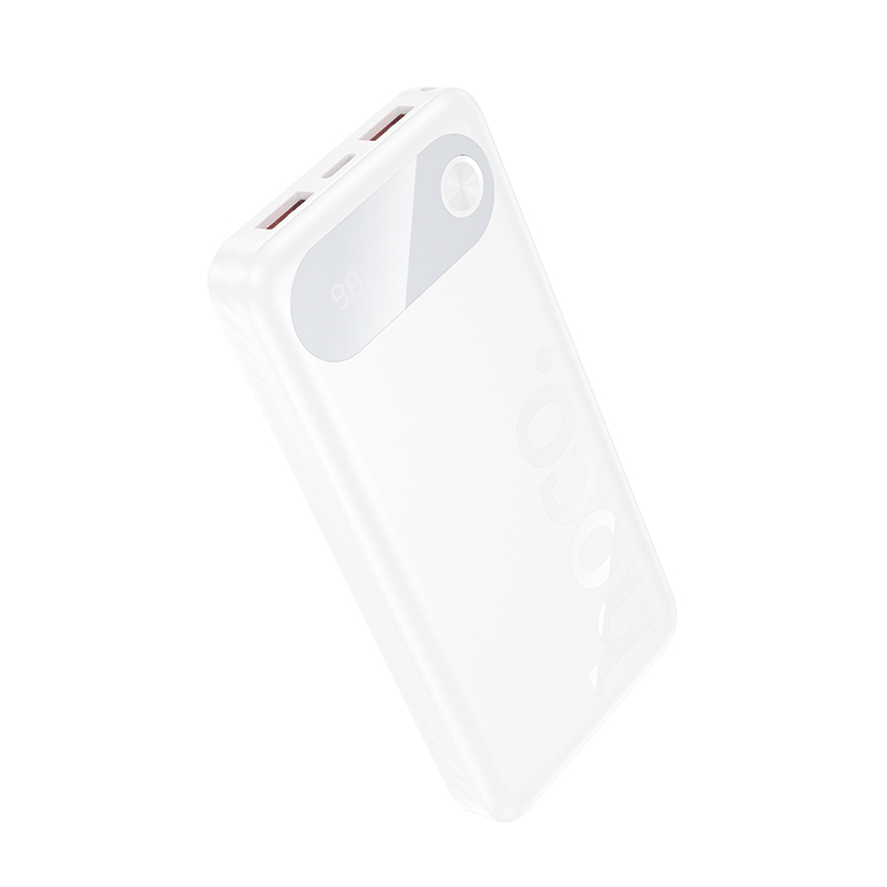 Зовнішній акумулятор HOCO J154 Victorious 22.5W+PD20W fully compatible power bank(10000mAh) White
