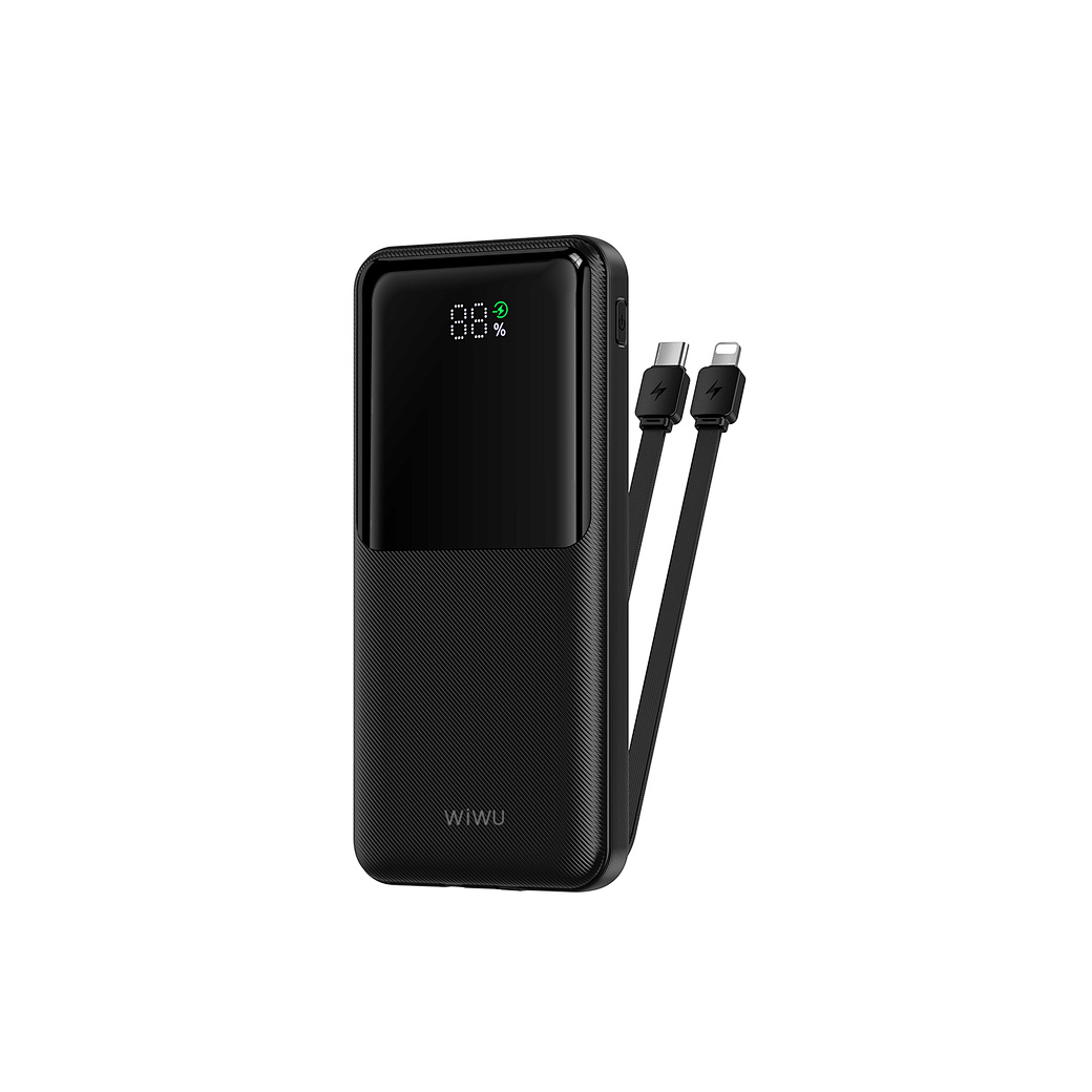 Зовнішній акумулятор WIWU Wi-P081 10000mAh 22.5W Black