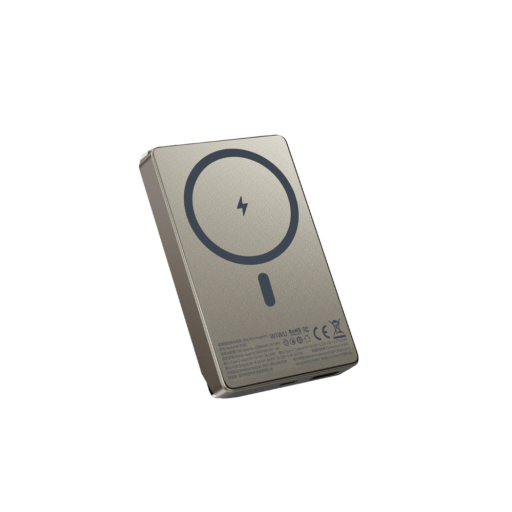 Зовнішній акумулятор WIWU Ultra-Thin P020 MagSafe Сірий
