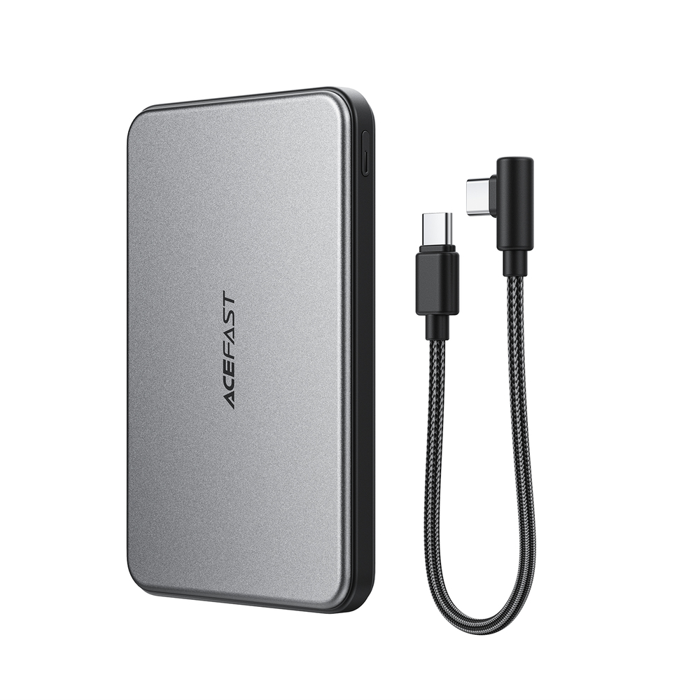 Зовнішній акумулятор ACEFAST M30 5000mAh Magnetic Fast Charging Black