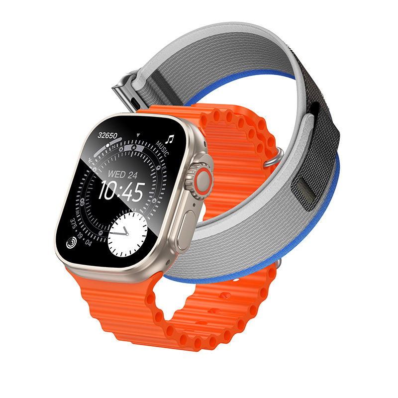Смарт-годинник HOCO Y42 Ultra Bluetooth-дзвінки Titanium Gold