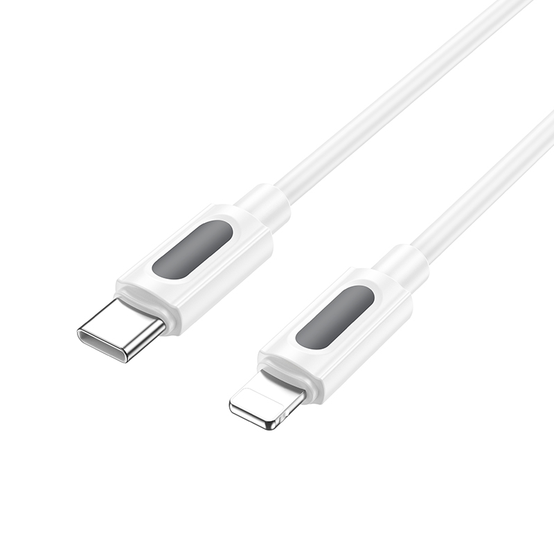 Кабель для заряджання BOROFONE BX114 PD 27W білий