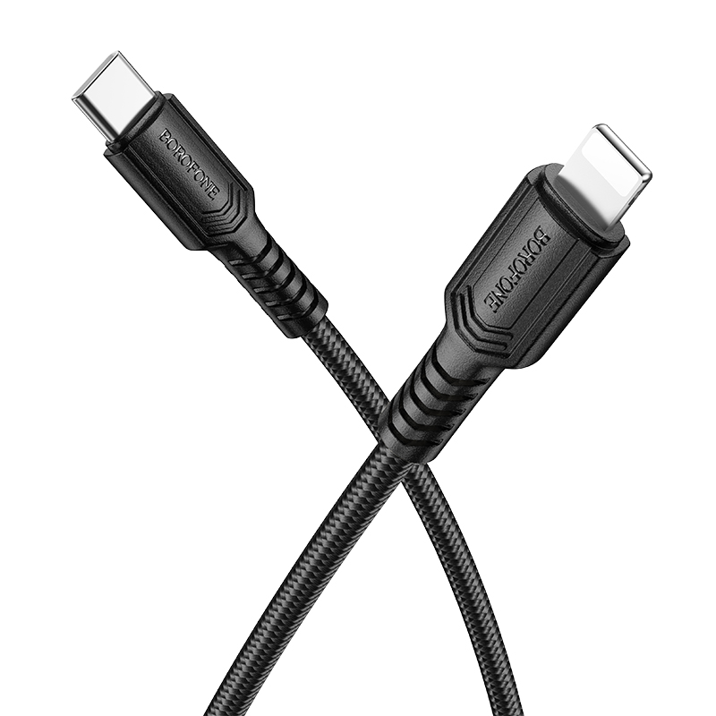 Кабель для заряджання BOROFONE BX116 PD 27W Чорний