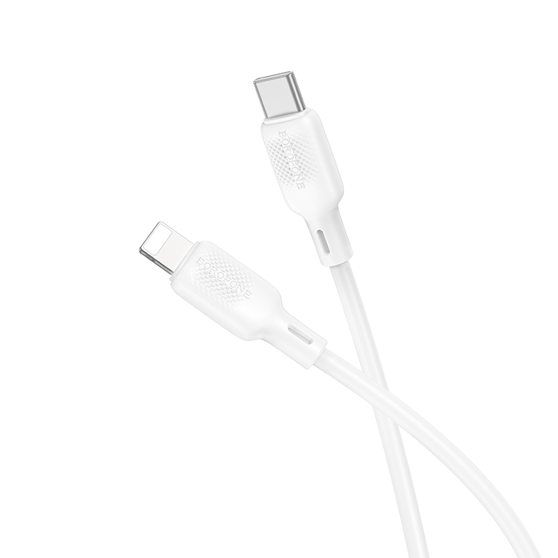 Кабель для зарядки BOROFONE BX113 Lenny PD Silicone White