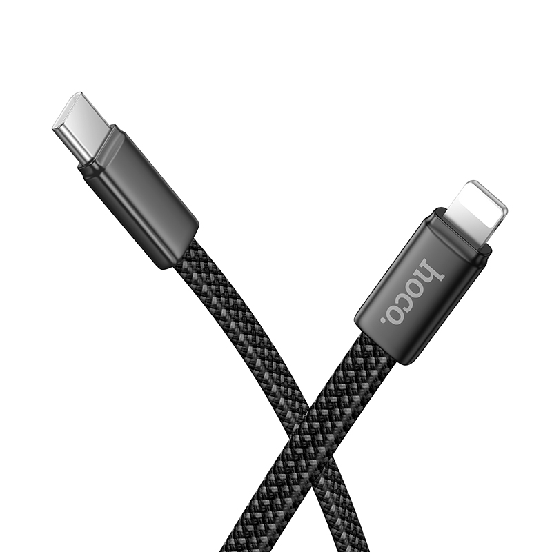 Кабель HOCO X125 PD30W для заряджання та передачі даних Black