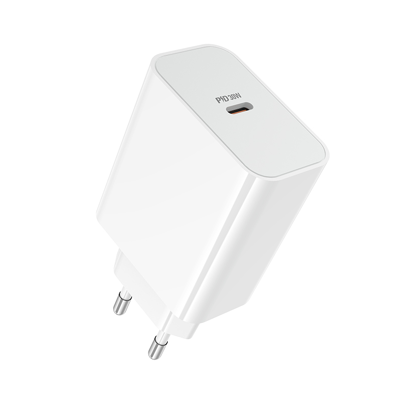 Мережевий зарядний пристрій BOROFONE BA107A 30W Type-C Білий