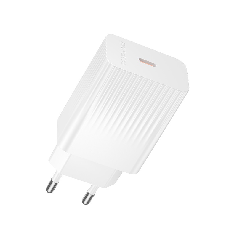 Мережевий зарядний пристрій BOROFONE BAS75A PD 30W Білий