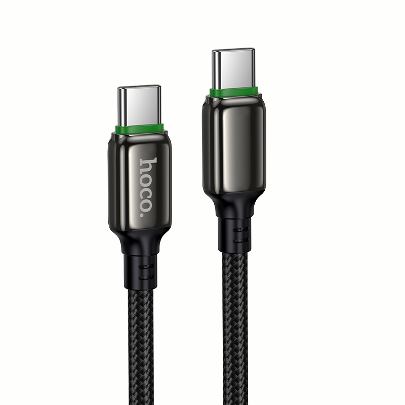 Кабель HOCO X127 60W Type-C to Type-C Black