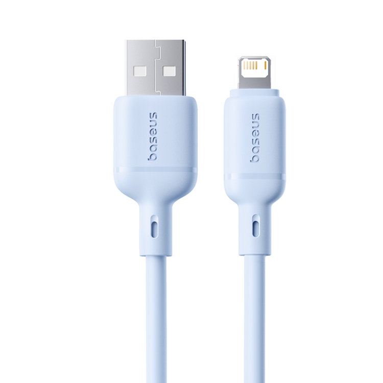 Кабель Baseus Silky Fast Charging 2.4A Galaxy Blue