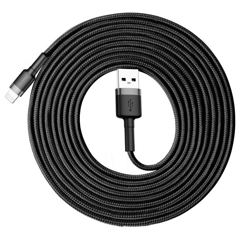Кабель Baseus Cafule Series 3м Black-Gray