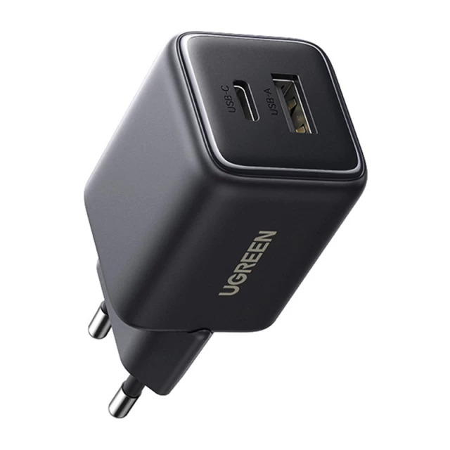 Мережевий зарядний пристрій UGREEN X514 20W GaN Black