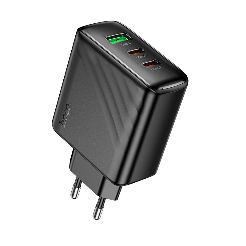Мережевий зарядний пристрій HOCO CS26A 45W 2C1A Black