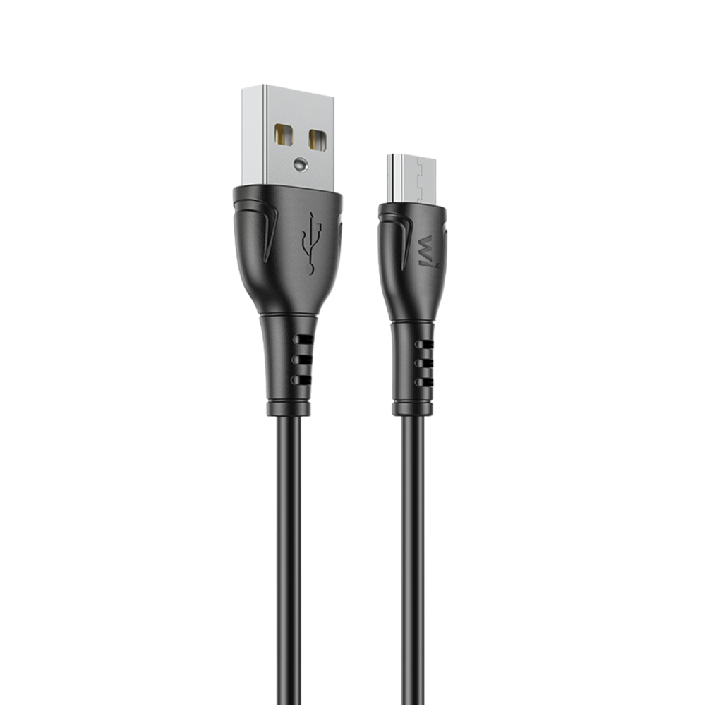 Кабель Wibrand Boa 2.4A MicroUSB Black