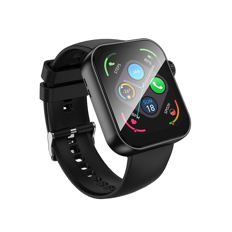 Смарт-годинник BOROFONE BD13 Bluetooth-дзвінки Чорний