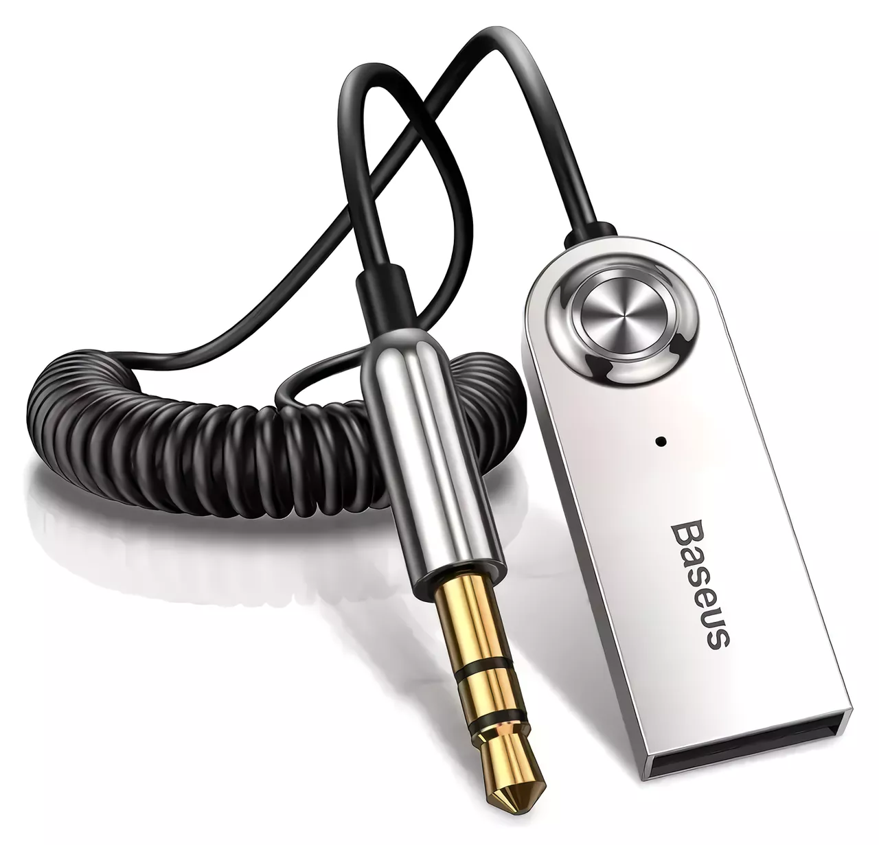 Bluetooth-ресивер Baseus BA01 USB Wireless adapter cable з мікрофоном Black