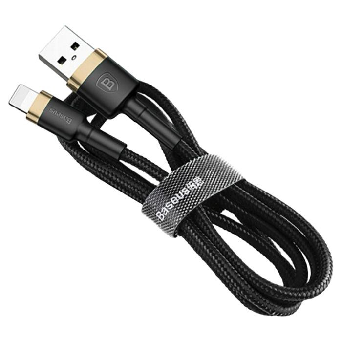 Кабель Baseus Cafule 3м 2А Gold+Black