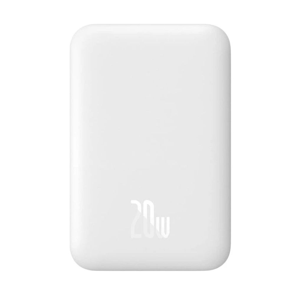 Зовнішній акумулятор Baseus Magnetic Mini Air 6000mAh 20W Білий