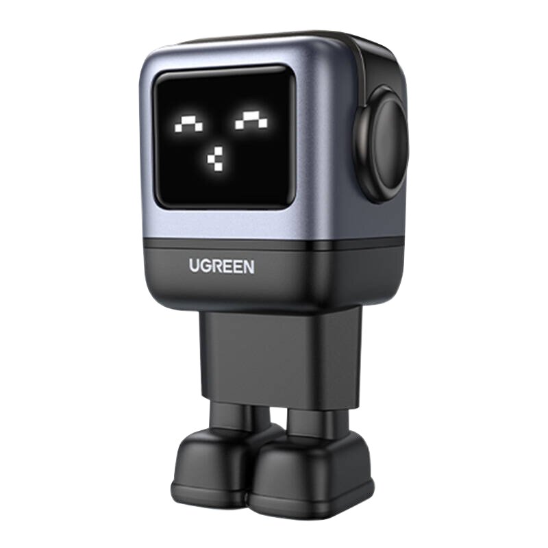 Мережевий зарядний пристрій UGREEN Uno RG 65W 3-Port GaN Fast Charger Space-Gray